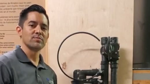 Tech guy with filtration system